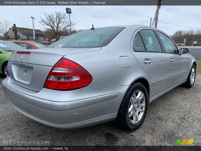 Brilliant Silver Metallic / Charcoal 2004 Mercedes-Benz E 320 Sedan