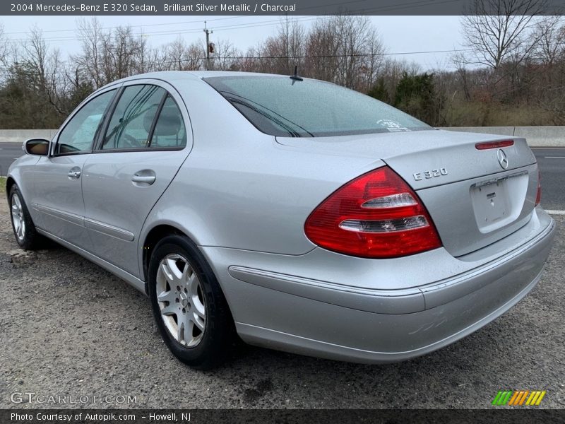 Brilliant Silver Metallic / Charcoal 2004 Mercedes-Benz E 320 Sedan