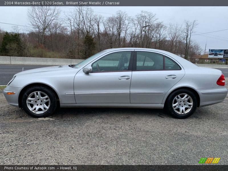 Brilliant Silver Metallic / Charcoal 2004 Mercedes-Benz E 320 Sedan