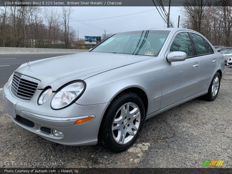 Brilliant Silver Metallic / Charcoal 2004 Mercedes-Benz E 320 Sedan