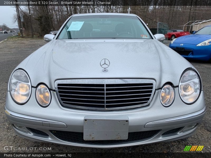Brilliant Silver Metallic / Charcoal 2004 Mercedes-Benz E 320 Sedan