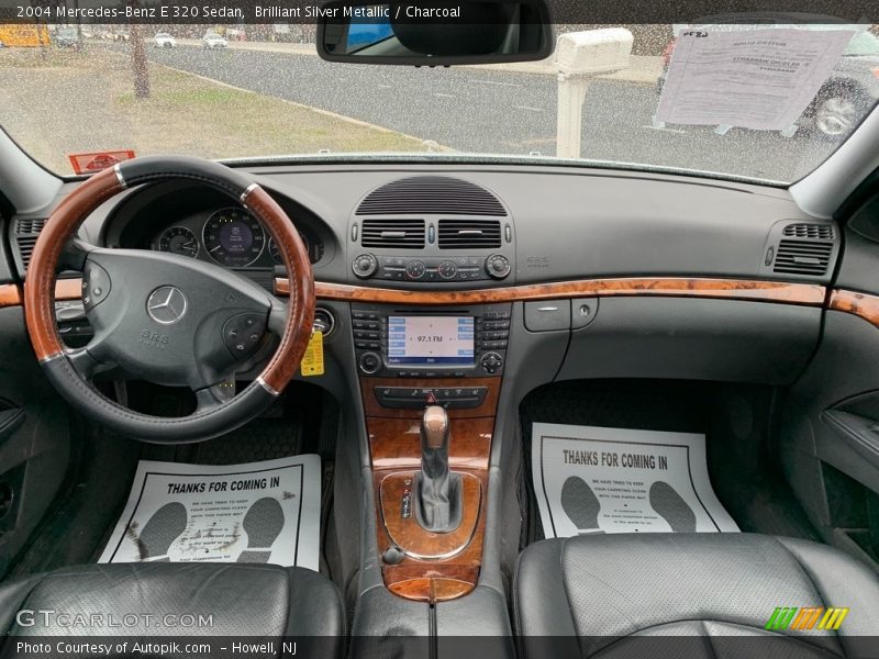 Brilliant Silver Metallic / Charcoal 2004 Mercedes-Benz E 320 Sedan