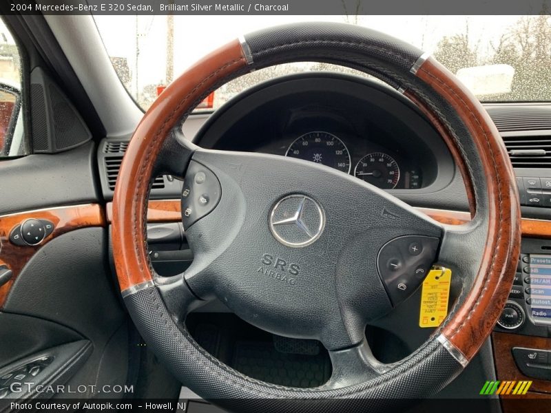 Brilliant Silver Metallic / Charcoal 2004 Mercedes-Benz E 320 Sedan
