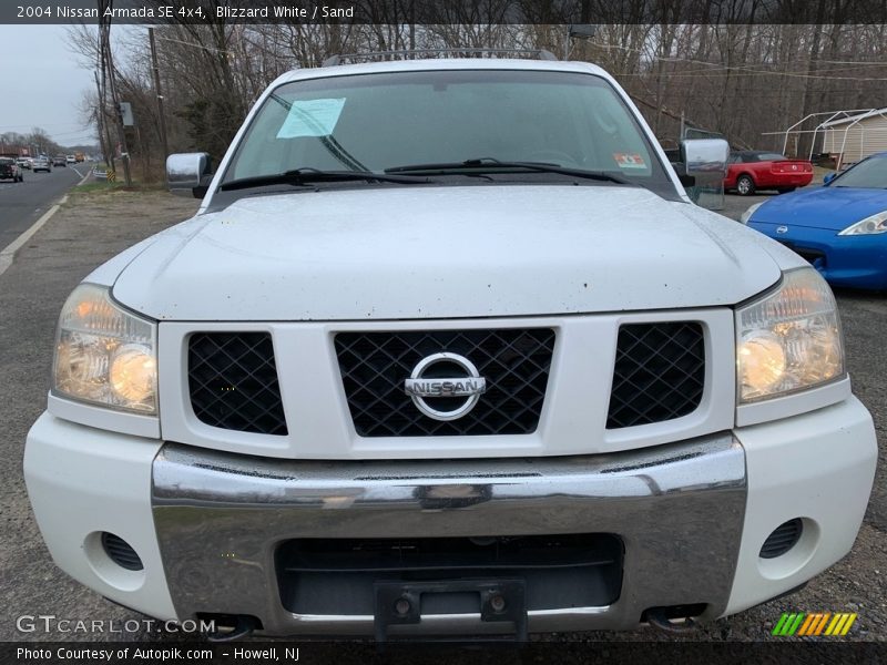 Blizzard White / Sand 2004 Nissan Armada SE 4x4