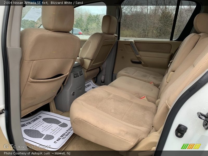 Blizzard White / Sand 2004 Nissan Armada SE 4x4