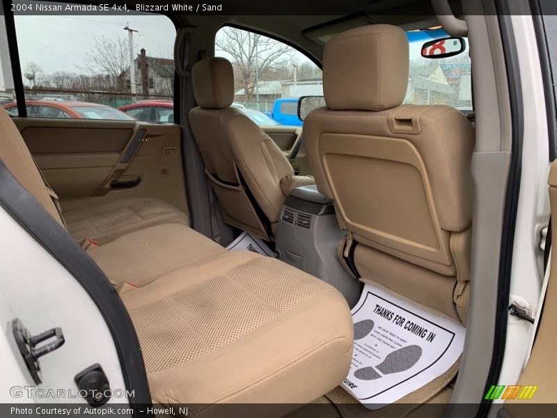 Blizzard White / Sand 2004 Nissan Armada SE 4x4