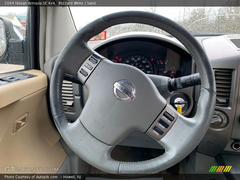 Blizzard White / Sand 2004 Nissan Armada SE 4x4