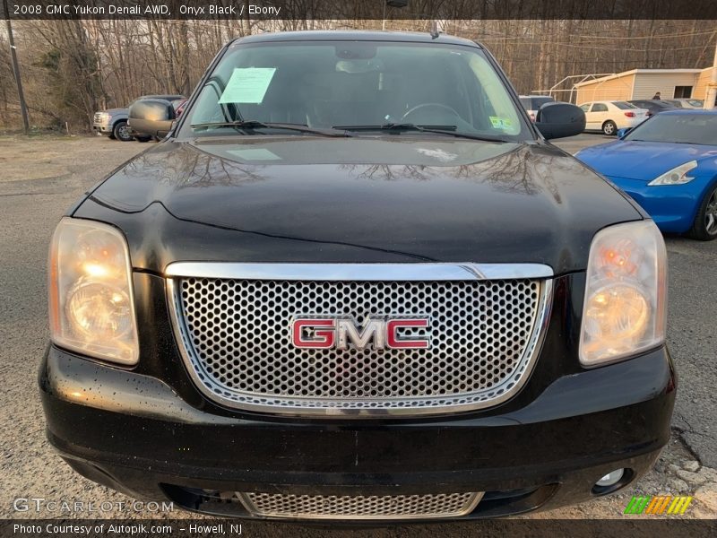 Onyx Black / Ebony 2008 GMC Yukon Denali AWD