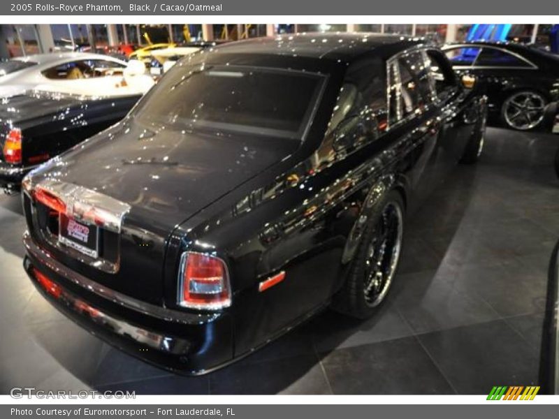 Black / Cacao/Oatmeal 2005 Rolls-Royce Phantom