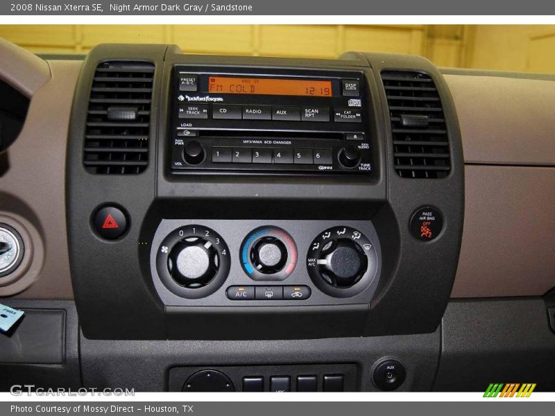 Night Armor Dark Gray / Sandstone 2008 Nissan Xterra SE