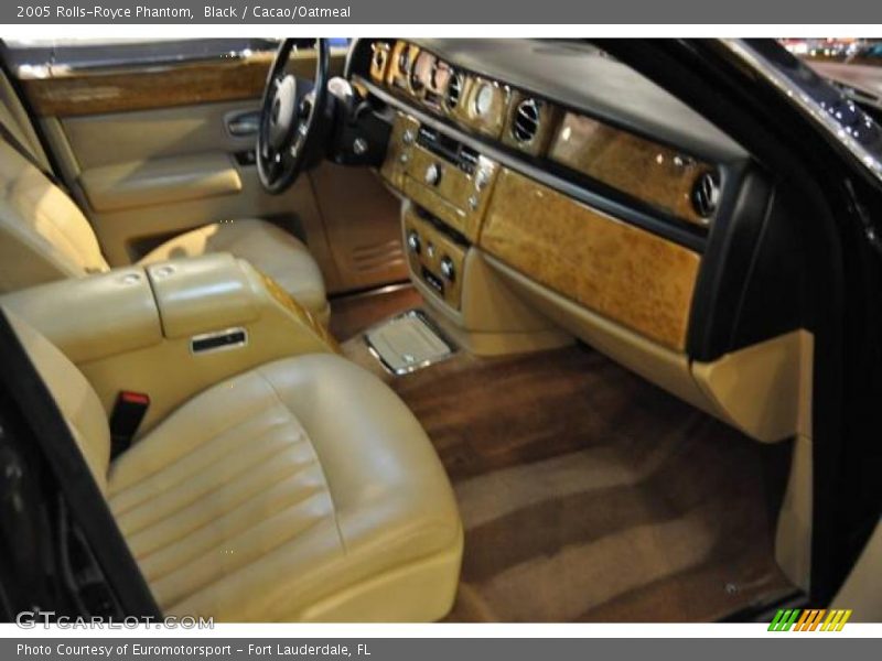 Black / Cacao/Oatmeal 2005 Rolls-Royce Phantom