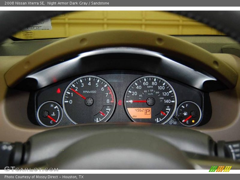 Night Armor Dark Gray / Sandstone 2008 Nissan Xterra SE