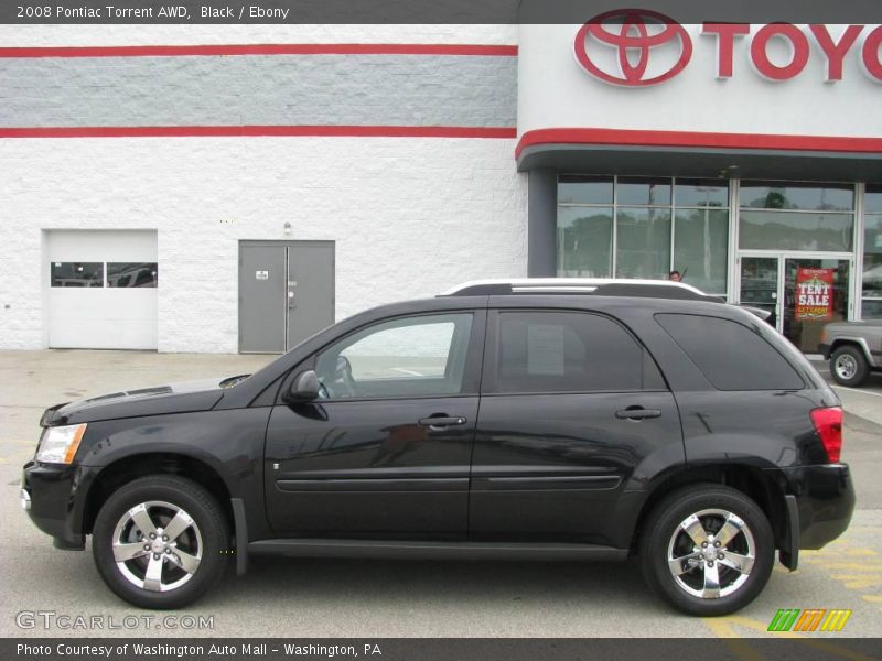 Black / Ebony 2008 Pontiac Torrent AWD