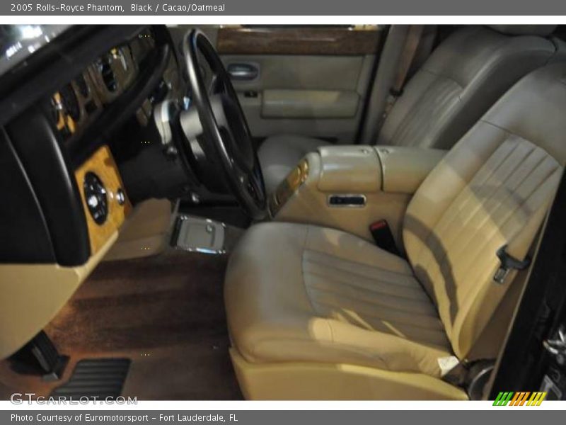 Black / Cacao/Oatmeal 2005 Rolls-Royce Phantom