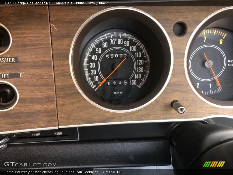  1970 Challenger R/T Convertible R/T Convertible Gauges