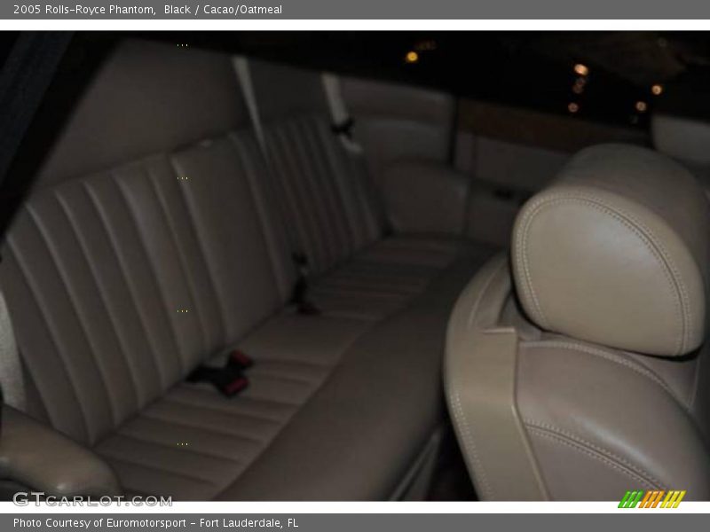 Black / Cacao/Oatmeal 2005 Rolls-Royce Phantom