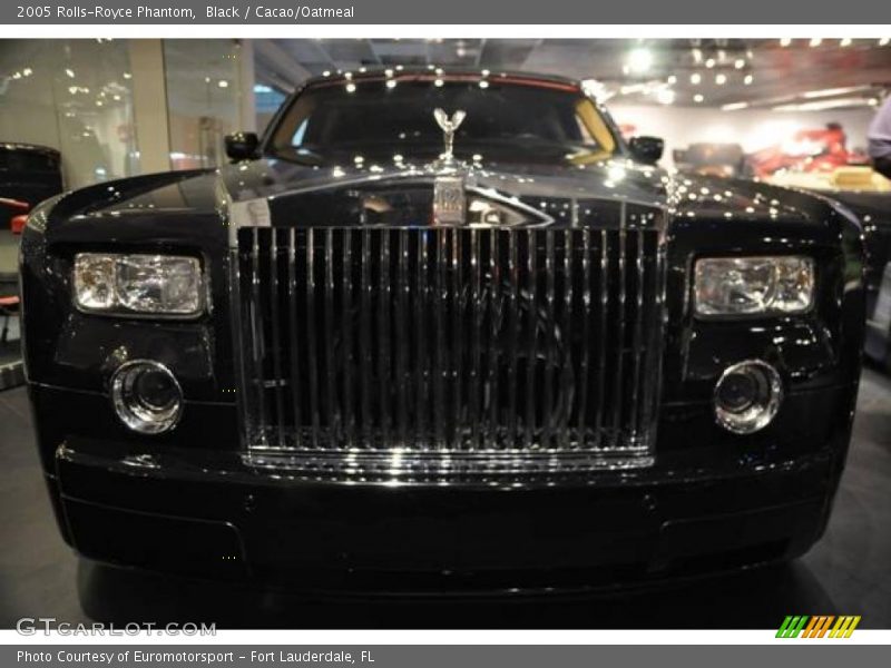 Black / Cacao/Oatmeal 2005 Rolls-Royce Phantom