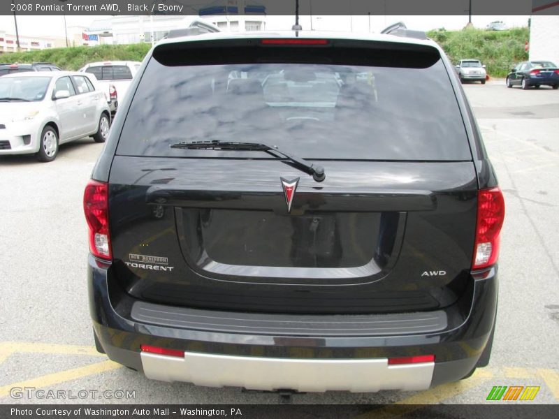 Black / Ebony 2008 Pontiac Torrent AWD