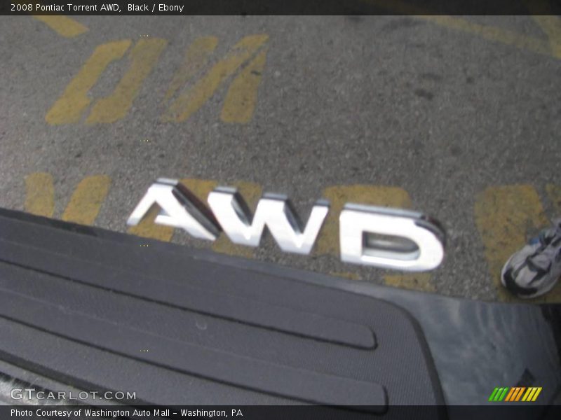 Black / Ebony 2008 Pontiac Torrent AWD