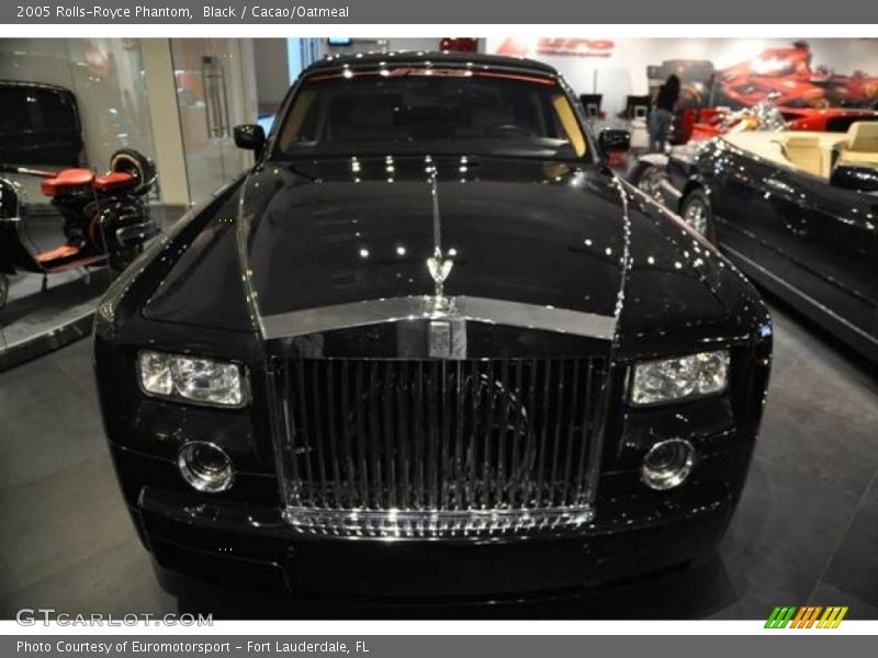 Black / Cacao/Oatmeal 2005 Rolls-Royce Phantom