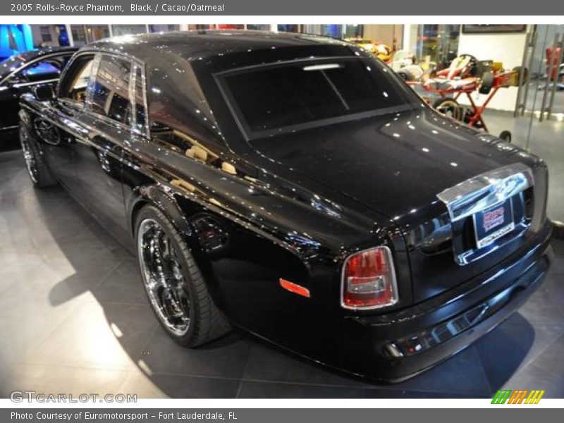 Black / Cacao/Oatmeal 2005 Rolls-Royce Phantom