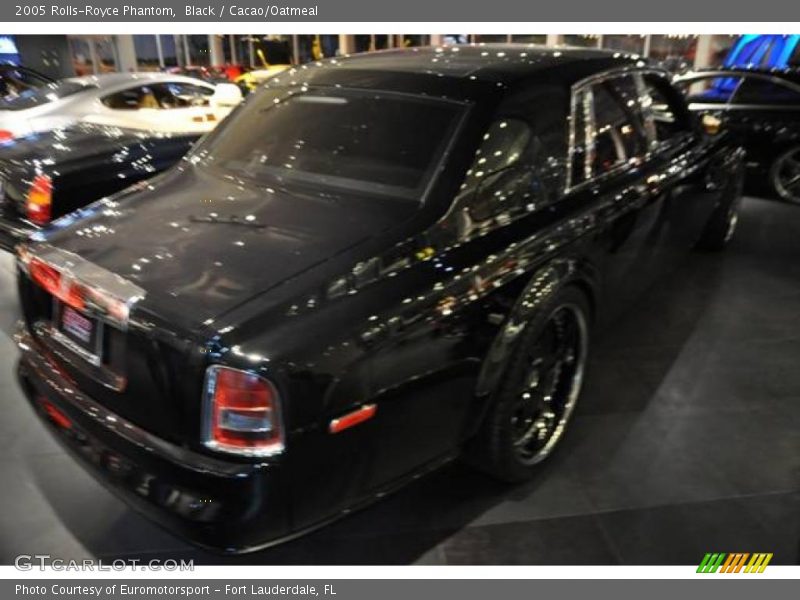 Black / Cacao/Oatmeal 2005 Rolls-Royce Phantom