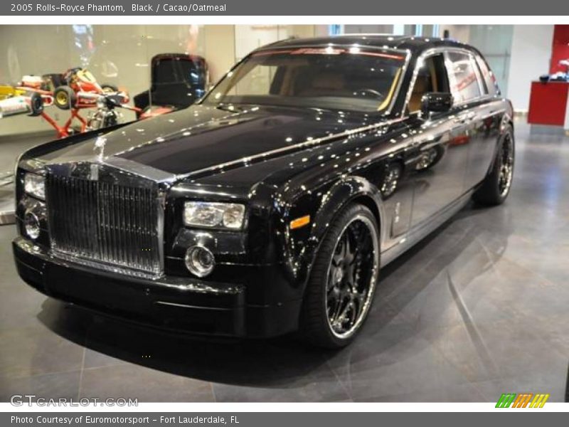 Black / Cacao/Oatmeal 2005 Rolls-Royce Phantom