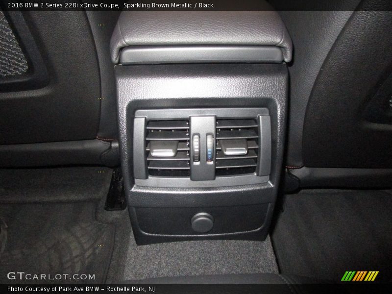 Sparkling Brown Metallic / Black 2016 BMW 2 Series 228i xDrive Coupe