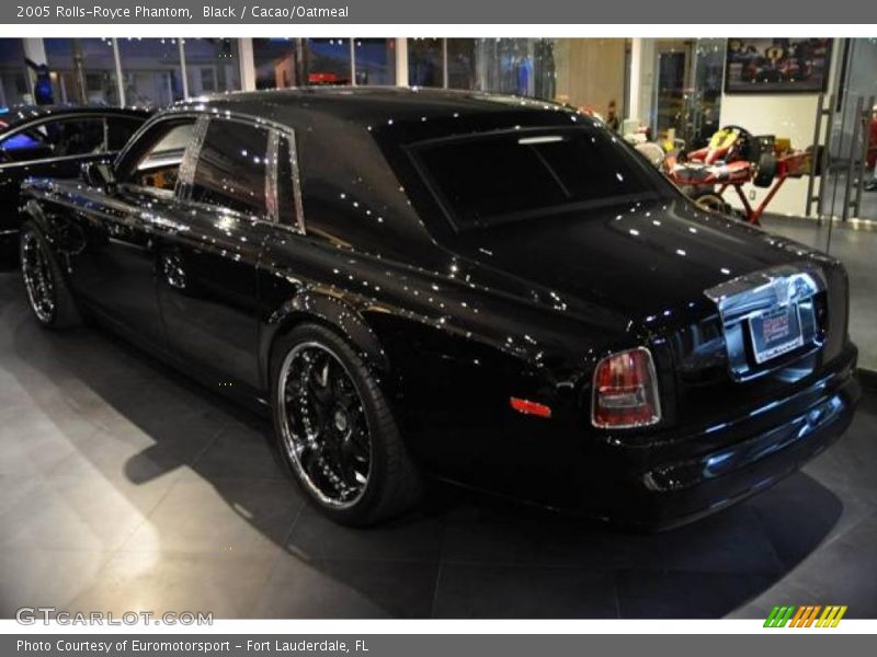 Black / Cacao/Oatmeal 2005 Rolls-Royce Phantom