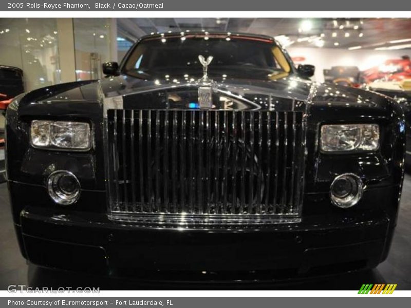 Black / Cacao/Oatmeal 2005 Rolls-Royce Phantom