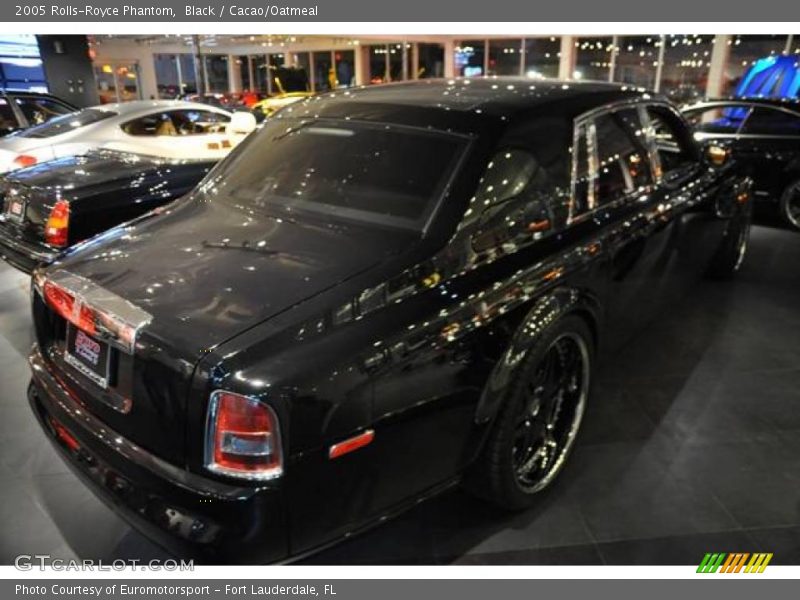 Black / Cacao/Oatmeal 2005 Rolls-Royce Phantom