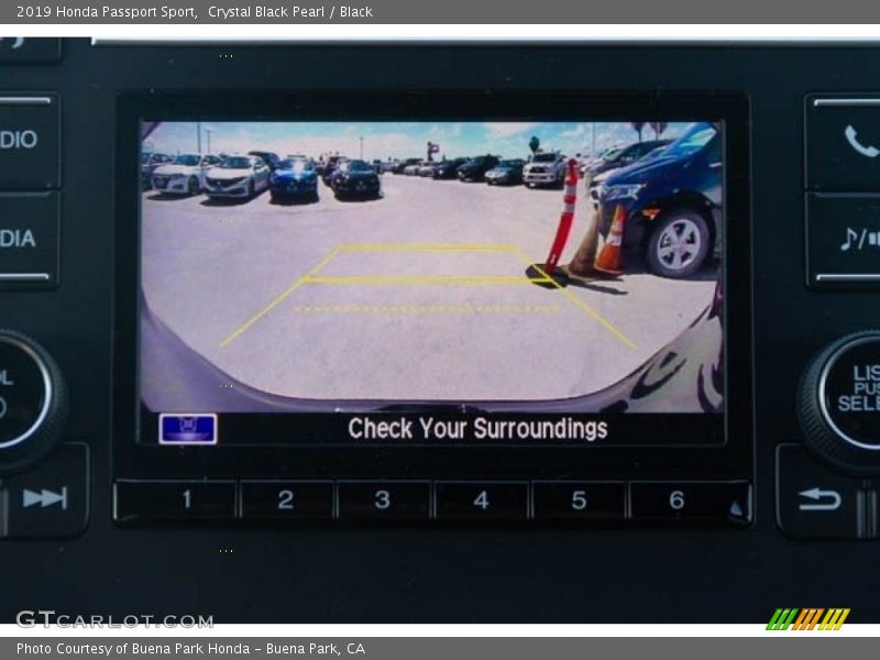 Crystal Black Pearl / Black 2019 Honda Passport Sport