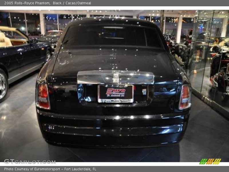 Black / Cacao/Oatmeal 2005 Rolls-Royce Phantom