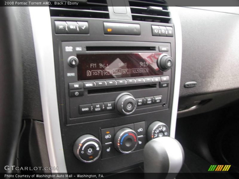 Black / Ebony 2008 Pontiac Torrent AWD