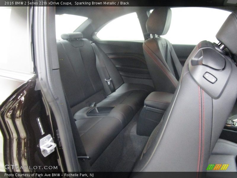 Sparkling Brown Metallic / Black 2016 BMW 2 Series 228i xDrive Coupe