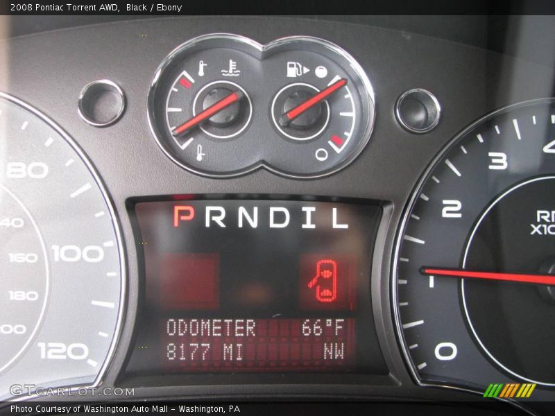 Black / Ebony 2008 Pontiac Torrent AWD