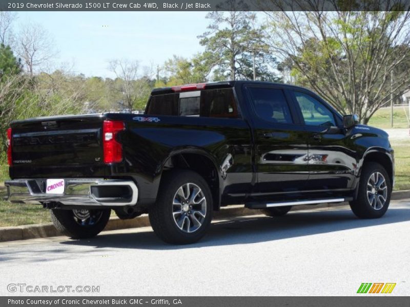 Black / Jet Black 2019 Chevrolet Silverado 1500 LT Crew Cab 4WD