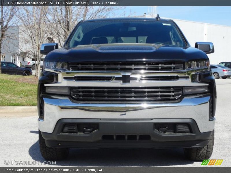 Black / Jet Black 2019 Chevrolet Silverado 1500 LT Crew Cab 4WD