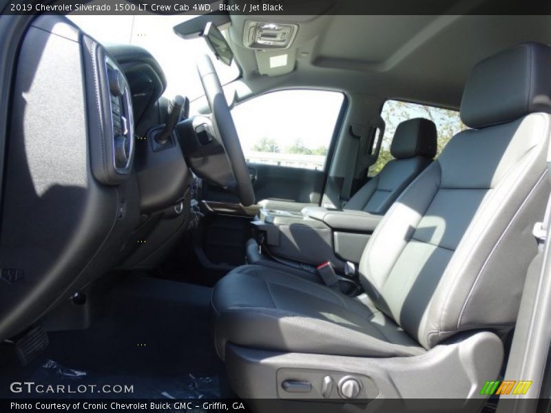 Black / Jet Black 2019 Chevrolet Silverado 1500 LT Crew Cab 4WD