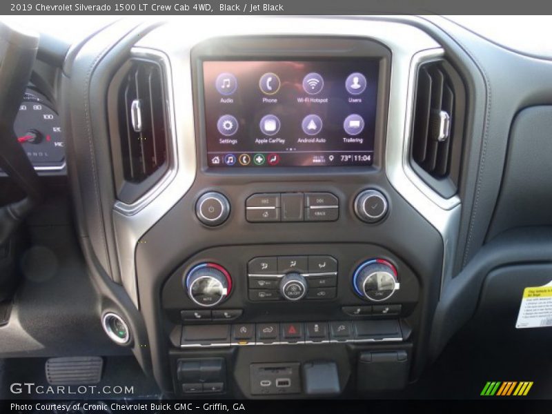 Black / Jet Black 2019 Chevrolet Silverado 1500 LT Crew Cab 4WD