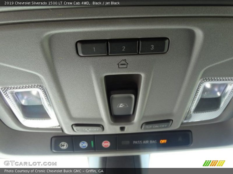 Black / Jet Black 2019 Chevrolet Silverado 1500 LT Crew Cab 4WD