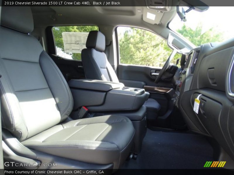 Black / Jet Black 2019 Chevrolet Silverado 1500 LT Crew Cab 4WD