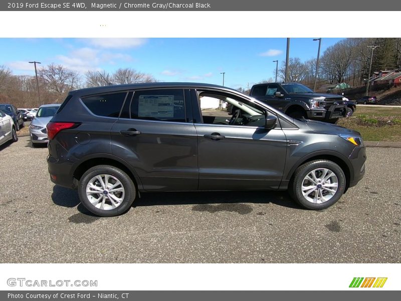 Magnetic / Chromite Gray/Charcoal Black 2019 Ford Escape SE 4WD