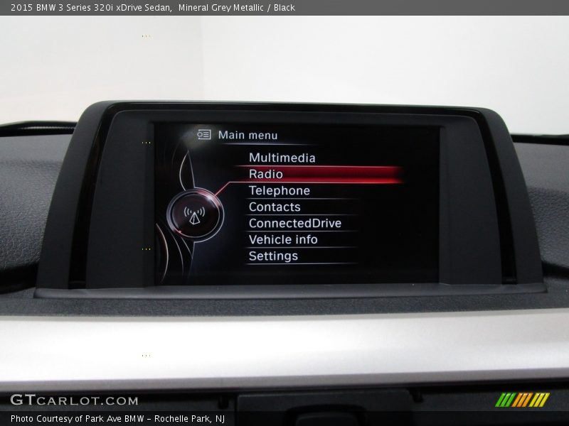 Mineral Grey Metallic / Black 2015 BMW 3 Series 320i xDrive Sedan