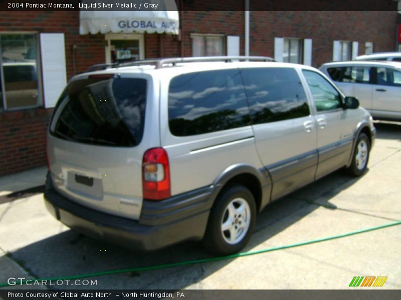Liquid Silver Metallic / Gray 2004 Pontiac Montana