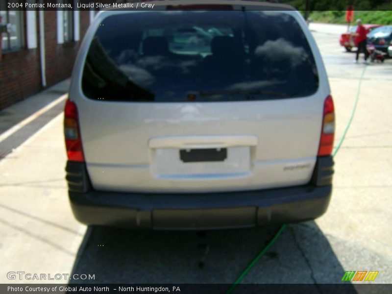 Liquid Silver Metallic / Gray 2004 Pontiac Montana