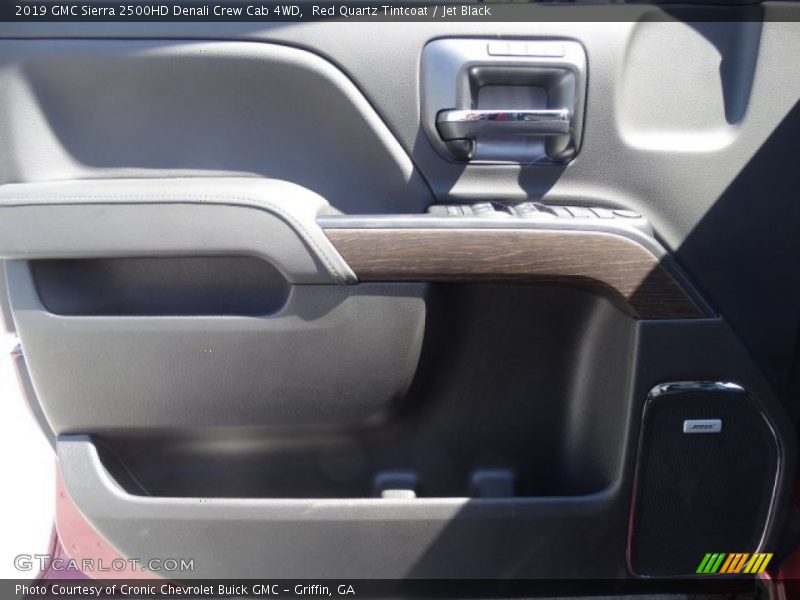 Red Quartz Tintcoat / Jet Black 2019 GMC Sierra 2500HD Denali Crew Cab 4WD