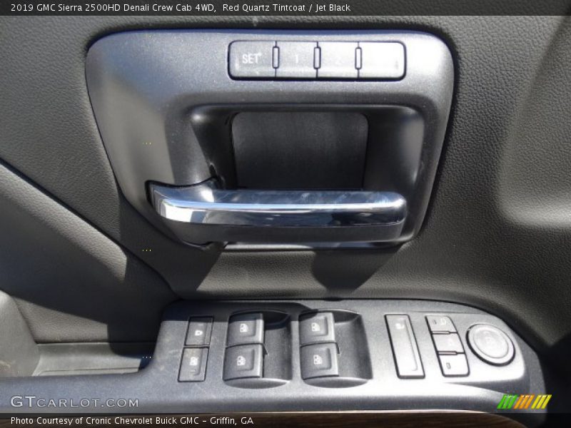 Red Quartz Tintcoat / Jet Black 2019 GMC Sierra 2500HD Denali Crew Cab 4WD