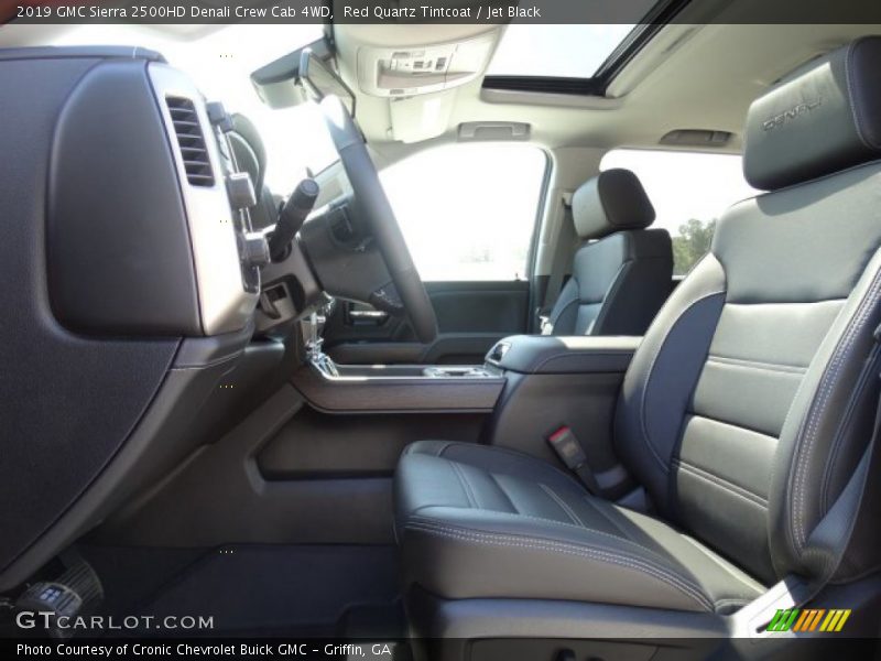 Red Quartz Tintcoat / Jet Black 2019 GMC Sierra 2500HD Denali Crew Cab 4WD