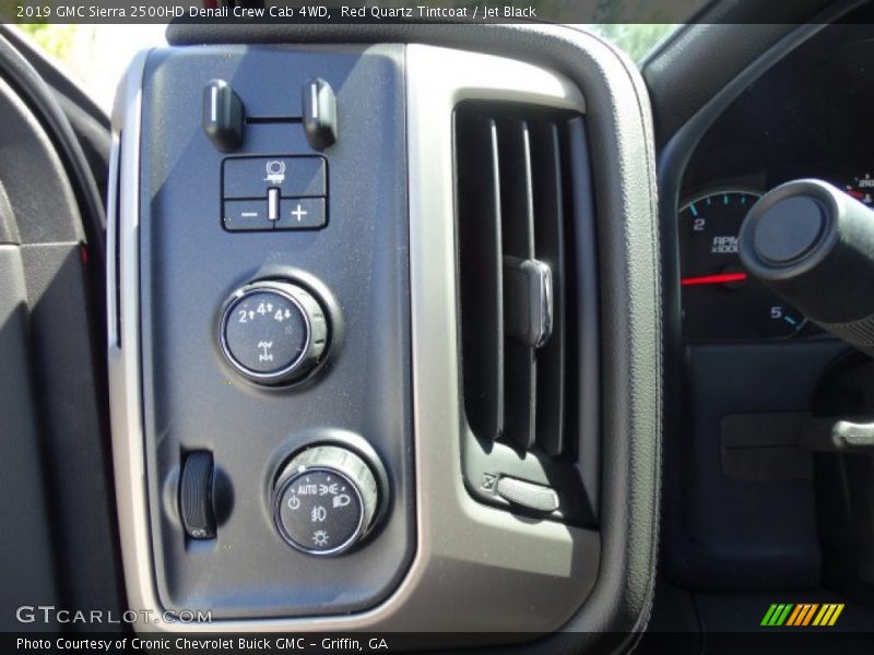 Red Quartz Tintcoat / Jet Black 2019 GMC Sierra 2500HD Denali Crew Cab 4WD
